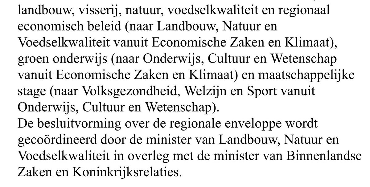 Het is officieel! Nederland heeft een ministerie van Landbouw, Natuur en Voedselkwaliteit. 

Blijkbaar dacht iemand dat DLG nog bestond!?