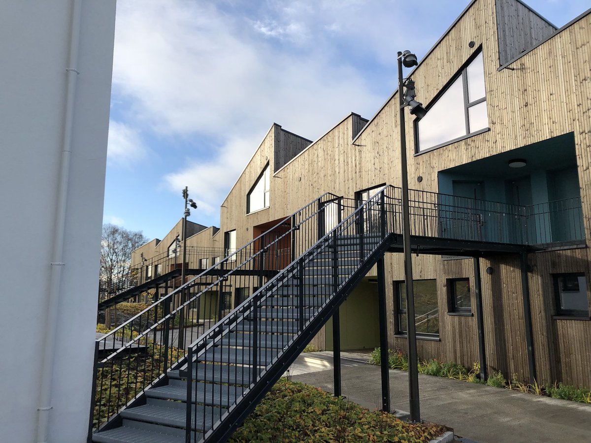 JW_Partnership's tweet photo. Great meeting up with #Futurebuilt and #BetanienOslo this afternoon visiting the #Ulsholtveien31 development in #Furuset 
#Oslo #LowCarbon https://t.co/BChfxxBXF7