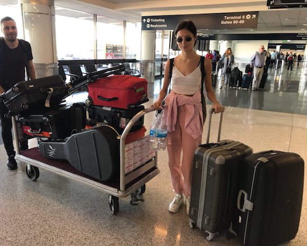 ninanesbitt's tweet photo. me and my emotional baggage https://t.co/T8SabcSlQW