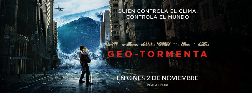WarnerBrosChile's tweet photo. ¡CONCURSO! Dale RT para participar por invitaciones dobles a la premiere de #GeoTormenta el 30 de Octubre en Cineplanet FloridaCenter. https://t.co/lOCrxJUYWV