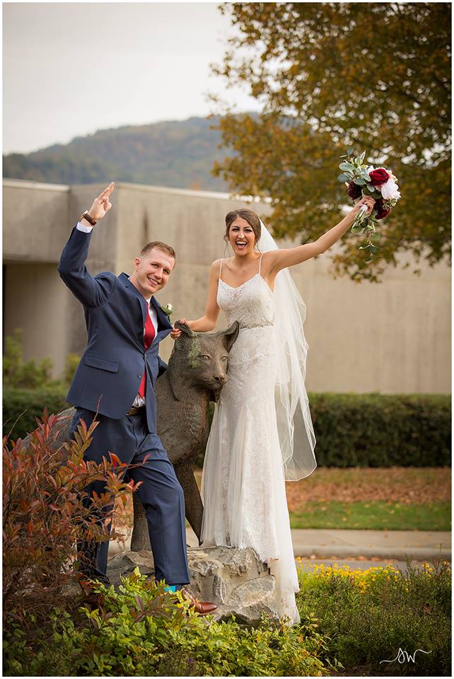 WCU's tweet photo. Please help us congratulate John and Yasi! #CatamountForLife #CatamountCouple
Photo by S.W. Photography https://t.co/F6b7ropSoY