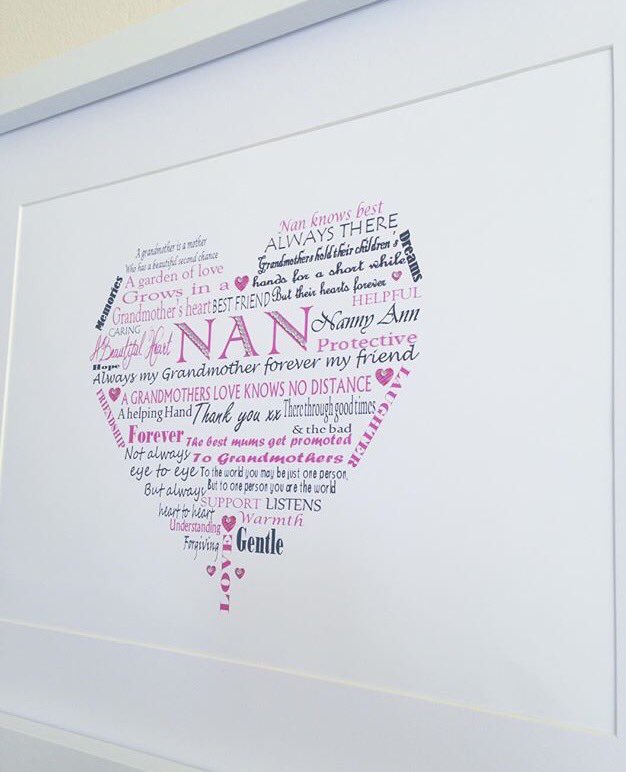 Oohlalaoakham_'s tweet photo. Something for the gorgeous Grandmother in your life 🌷~ Personalised to your every wish ✨ ~ #timelesstext #Etsyuk #handmade #grandma #gifts #giftideas #craftbuzz #crafty #prints #wallart https://t.co/dpXFO3AYaj