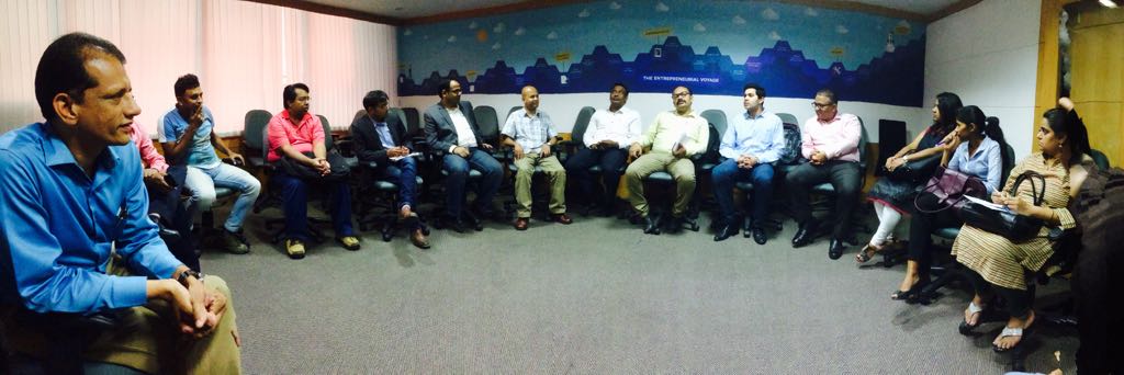 TiEBangalore's tweet photo. Thanks @Kamalkaranth for sharing your tremendous experience and insights on 'Hiring Right for #Startups'. #HappeningNow #TiECM https://t.co/nv3sKso3Rf