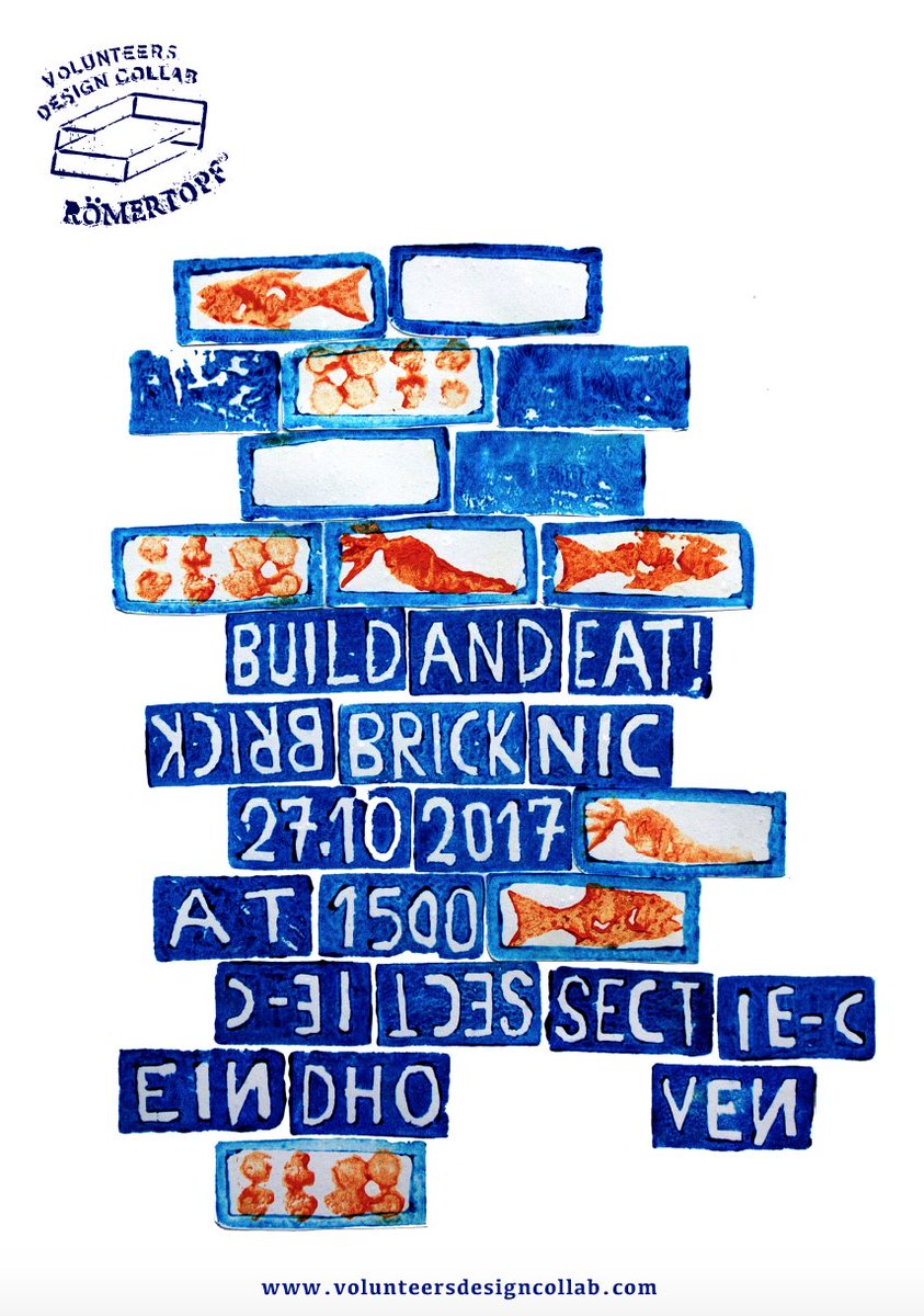 Join 27 Oct, 15-18h, Brickologue (or Bricknic): 1+1=2: cook food and bricks in one oven. bit.ly/2xmU5ul #DDW17 #WDE #bricks #food
