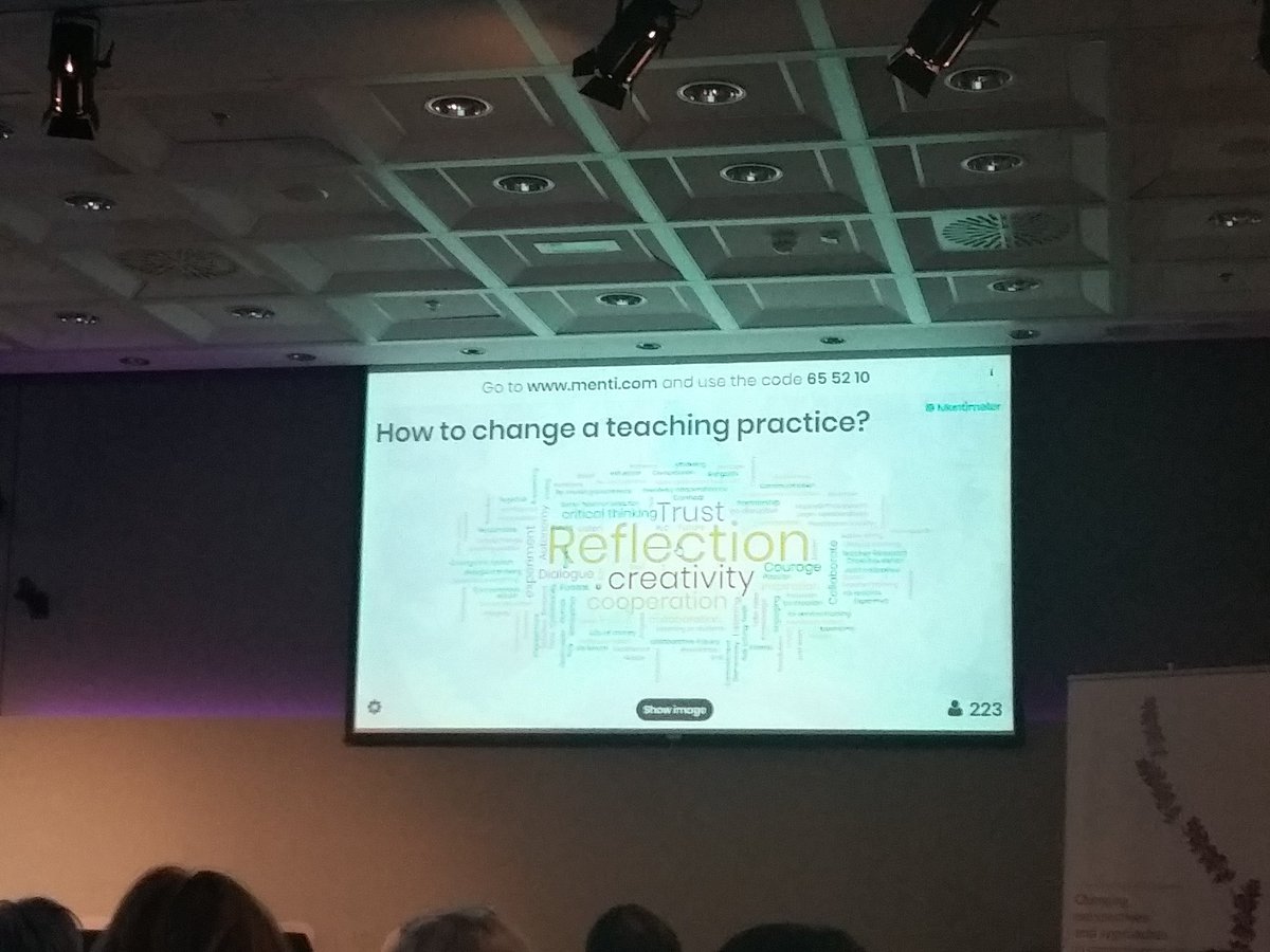 dianatremayne's tweet photo. Came across Mentimeter today - useful tool for presentations. I liked the interactive wordcloud #ATEE2017 https://t.co/t6nuZSeJuB