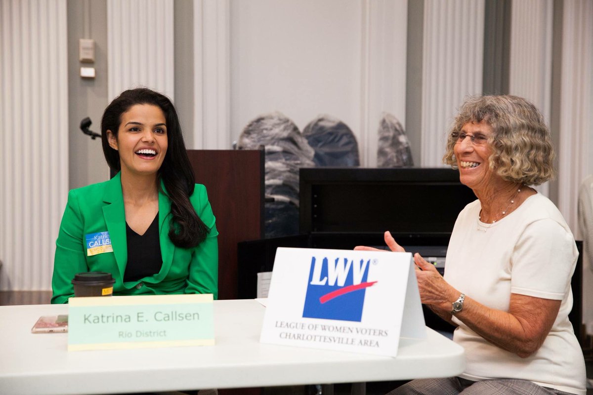 TheRightCALLsen's tweet photo. Enjoyed discussing the future of Albemarle schools at the League of Women Voters forum last week. #albemarle #GameOnVa https://t.co/EXPyWX2ijJ