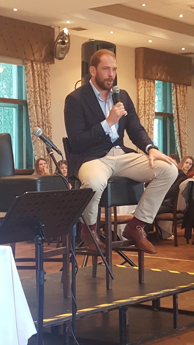 EvansBryn1's tweet photo. Great Q&amp;A with @AlunWynJones  at @Towershotel. A morning in aid of @DofEWales https://t.co/6hbEw3JAtE
