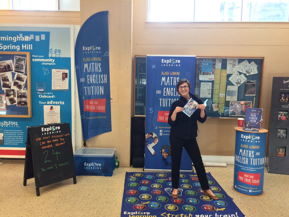 ExplorerKiki's tweet photo. Come find out how we can help your child be a #fearlesslearner @exploretutors @SpringhillTesco #mathsandenglishtuition #support #education https://t.co/APKTLGkeX2