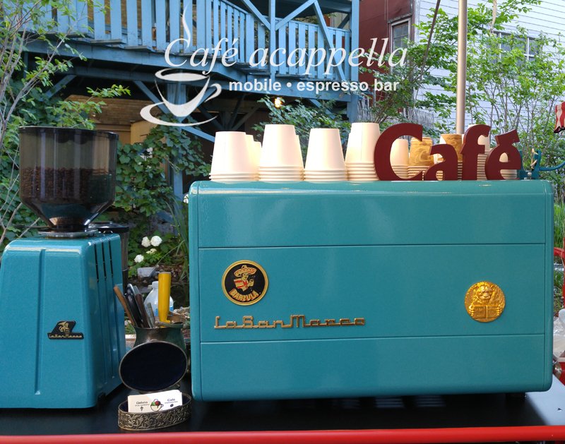 CafeAcappella's tweet photo. Holiday party + espresso bar = Yes Please !! #cafeacappella https://t.co/YQKT0mSGiM