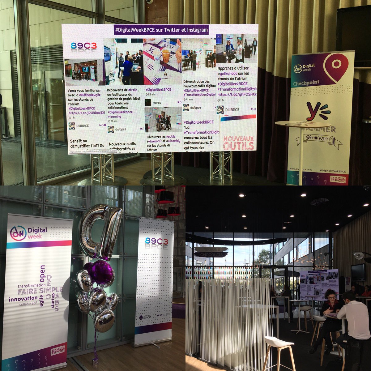 lma64's tweet photo. @dwbpce @89c3 > D3 de la digital week by @GroupeBPCE > n’oubliez pas de participer aussi sur les réseaux avec #DigitalWeekBPCE https://t.co/35kaezHX0w