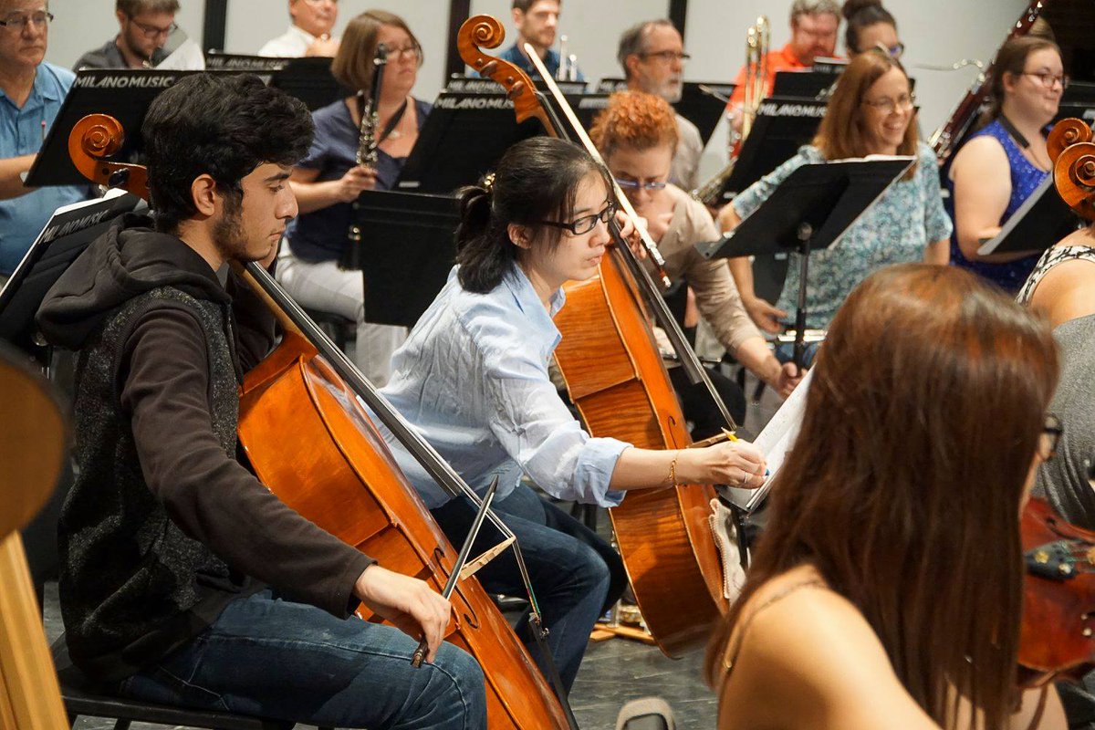 musicanovaaz's tweet photo. Prepping 4 #Free Concert 10/30 @ #TempeHS. Students join professionals. @azcthingstodo @TempeArts @ArizonaTourism @ArtMuser @ClassicalAZPBS https://t.co/tNqWg6K4mC