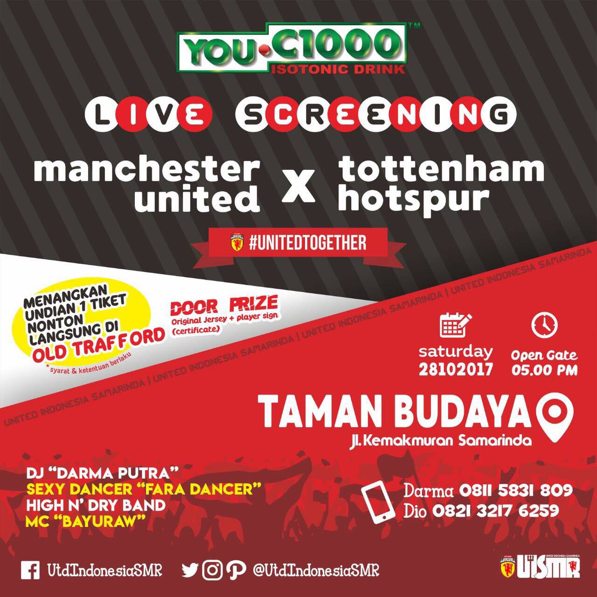 UtdIndonesiaBTG's tweet photo. #NobarAkbarBorneo

Tuan rumahnya @UtdIndonesiaSMR .. Yakin absen??  🙈

#WEAREUNITEDID
#YOUC1000ISOTONIC
#UNITEDINDONESIA
#UNITEDTOGETHER https://t.co/gw1NgiAwcy