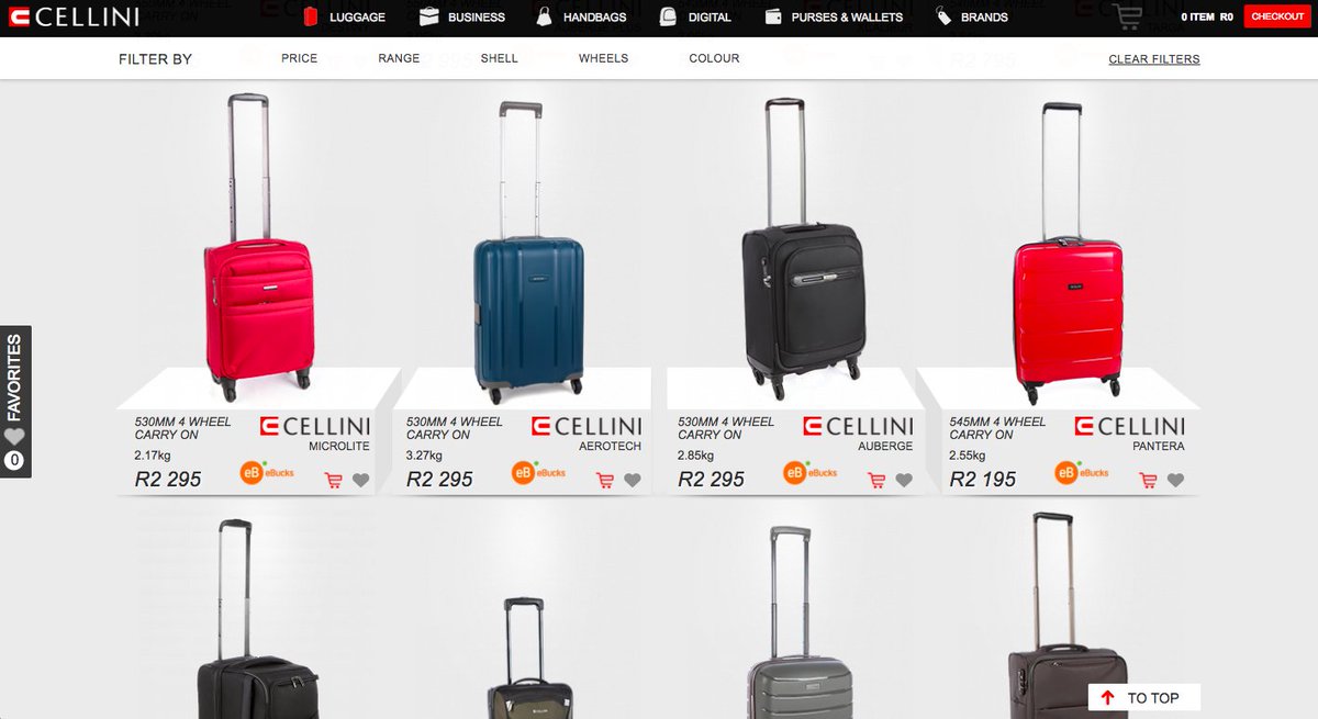 Shop the widest selection of carry-on luggage offerings avail online in South Africa here: ow.ly/SglJ30fTO53
