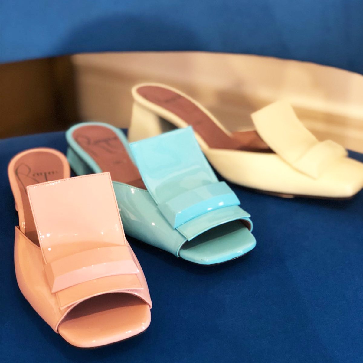 It may be cold outside but today we thought we would share a #bright and #beautiful #sneakpreview from our upcoming #SS18 collection.