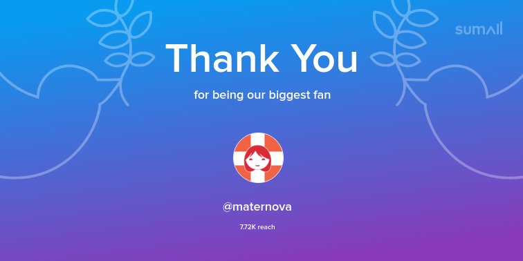 Mtnva_Research's tweet photo. Our biggest fans this week: @maternova. Thank you! via https://t.co/Lcq6WXQ4Cj https://t.co/xRMBzlQRbH