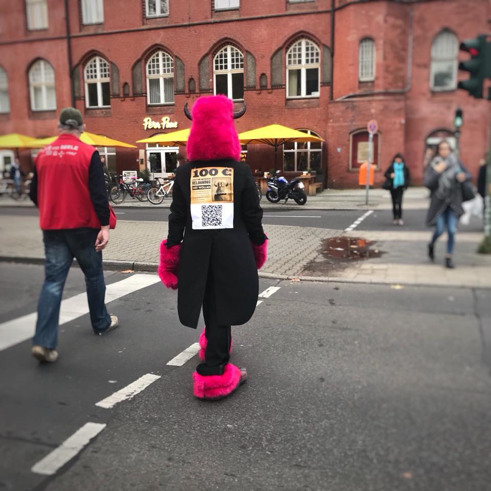 Hast du dieses Monster gesehen? Uns wurde gemeldet, dass es sich heute im Bereich des Hermann-Ehlers-Platzes herumtreibt. 😱 #NeeWollah