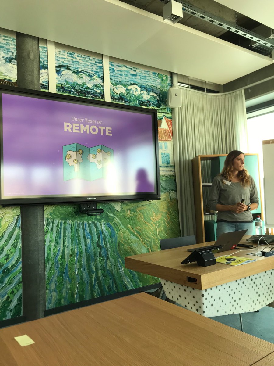 sibstro's tweet photo. Spannende Session mit @karinchristen über remote teams #Connecta2017 https://t.co/Nwu2PHDx5i