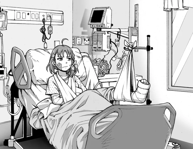 屋根から落ちて主人公補正が発動しなかった千歌ちゃん 