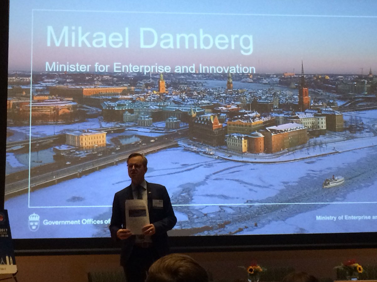 jwbg's tweet photo. The business event of the year #SACCSummit2017 kicks off with #Sweden minister for #Enterprise and #Innovation @mikaeldamberg https://t.co/9QEEqIvf64