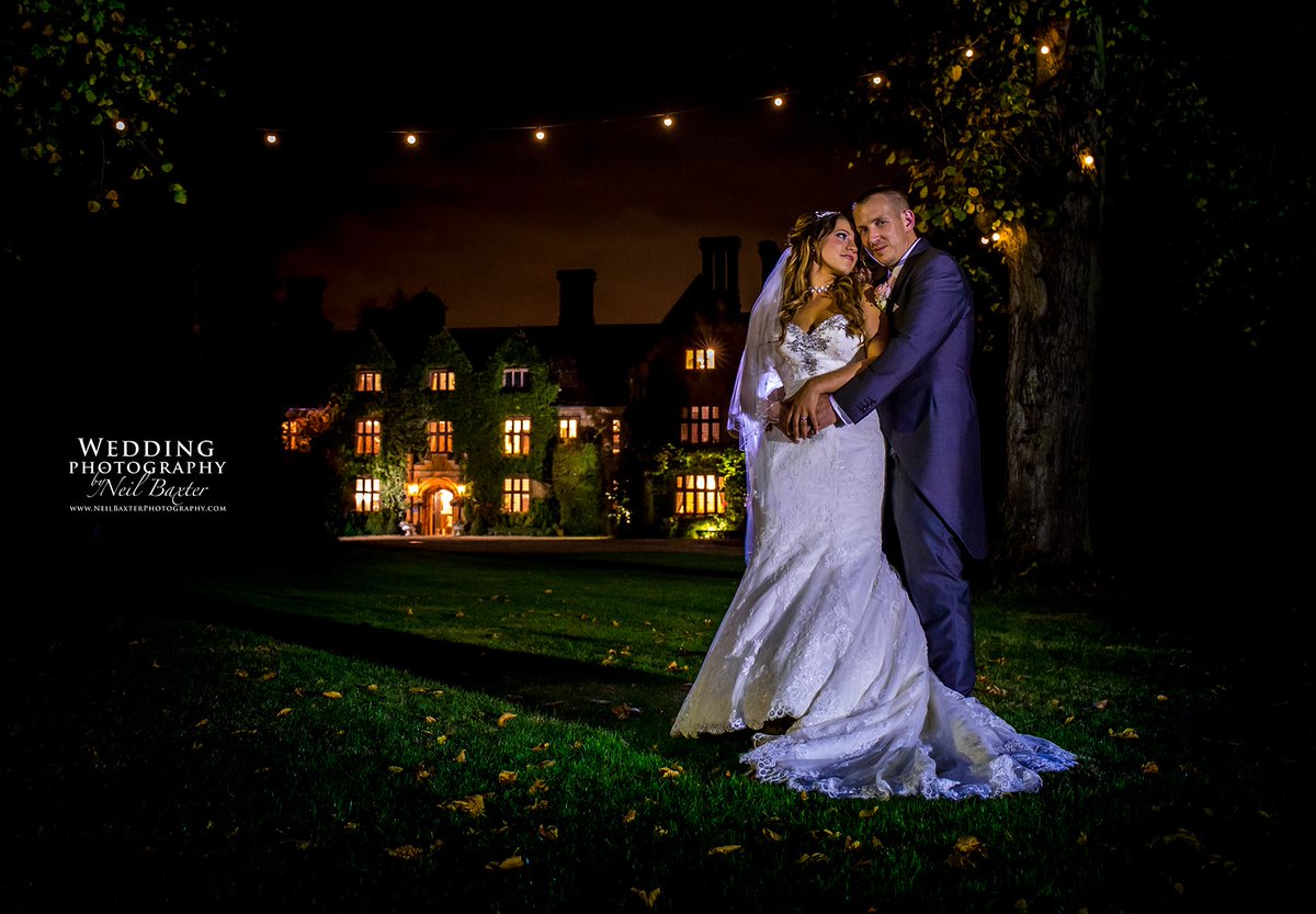 Quick one from yesterdays wedding at @WHManor 
What a beautiful couple
NeilBaxterPhotography.com