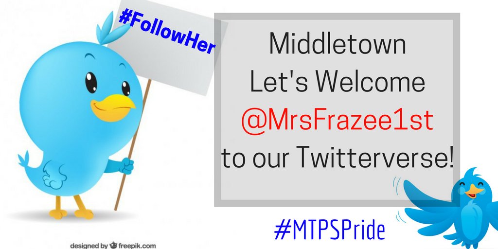 ReginaSchaffer's tweet photo. Happy to welcome @NavesinkSchool's @MrsFrazee1st to the @MTPSpride Twitterverse! #MTPSEdTechs #MTPSpride #Follow&amp;SupportAColleague https://t.co/KoNRkFGxcd