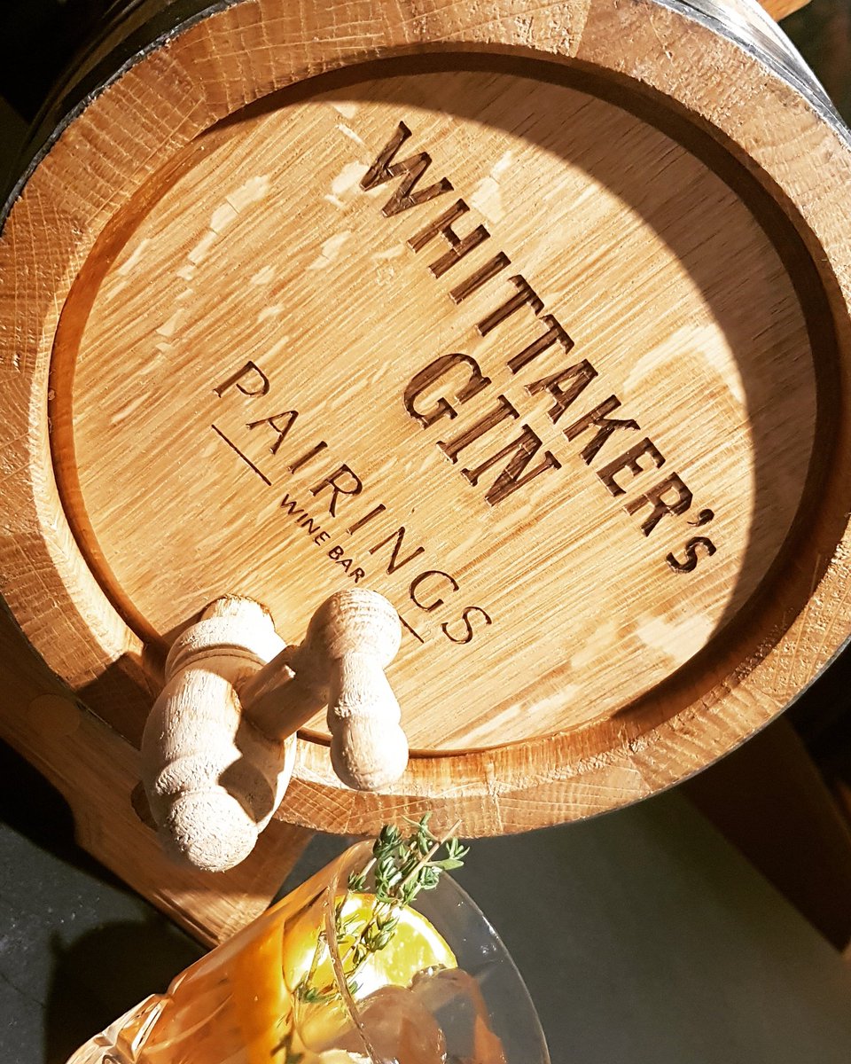 PairingsWineBar's tweet photo. Pairings Wine Bar and @WhittakersGin team up for our very own barrel-aged Negroni. Come in and enjoy as an aperitif or end of day relaxant.. https://t.co/gQBj2BtTNK