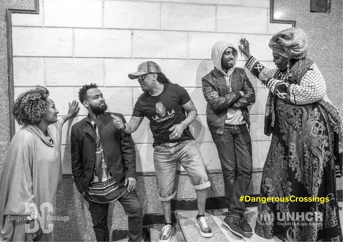 Prominent musicians joined #UNHCR creating a song with key message: think carefully before deciding to cross to #Yemen. #DangerousCrosssings