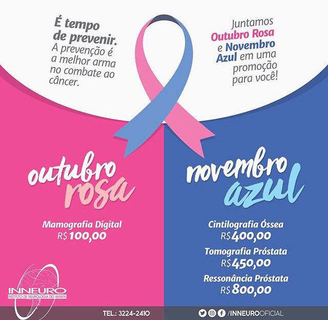 Inneurooficial's tweet photo. É tempo de cuidar da saúde, de previnir e combater o câncer. Exames específicos a preços promocionais!
Agende 
☎️ (96) 3224-2410 https://t.co/s0uSQYoiKF