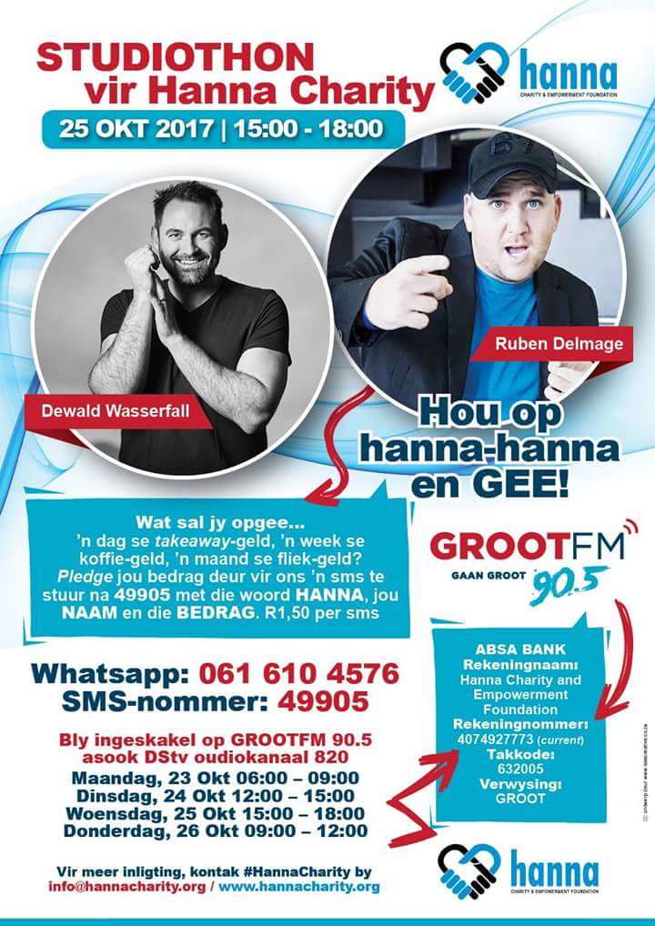 @DewaldWasserfal <a href="/RubenDelmage/">Ruben Delmage</a> geniet <a href="/GrootFM/">GROOTfm 90.5</a> en Al die fun rondom dit!!!