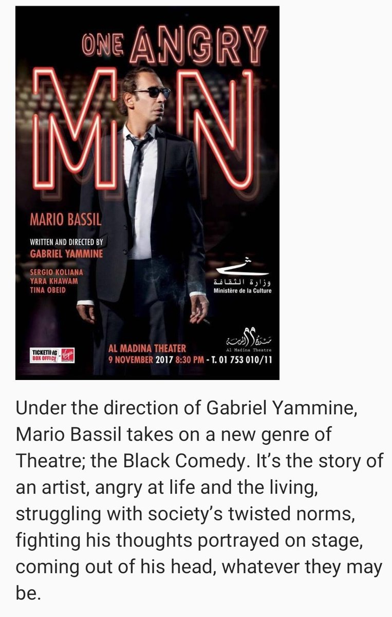 mariobassil1's tweet photo. Now you can book your tickets and watch #OneAngryMan
Via this link:

https://t.co/ZOoTctiQB7 https://t.co/BCEMebEEQr