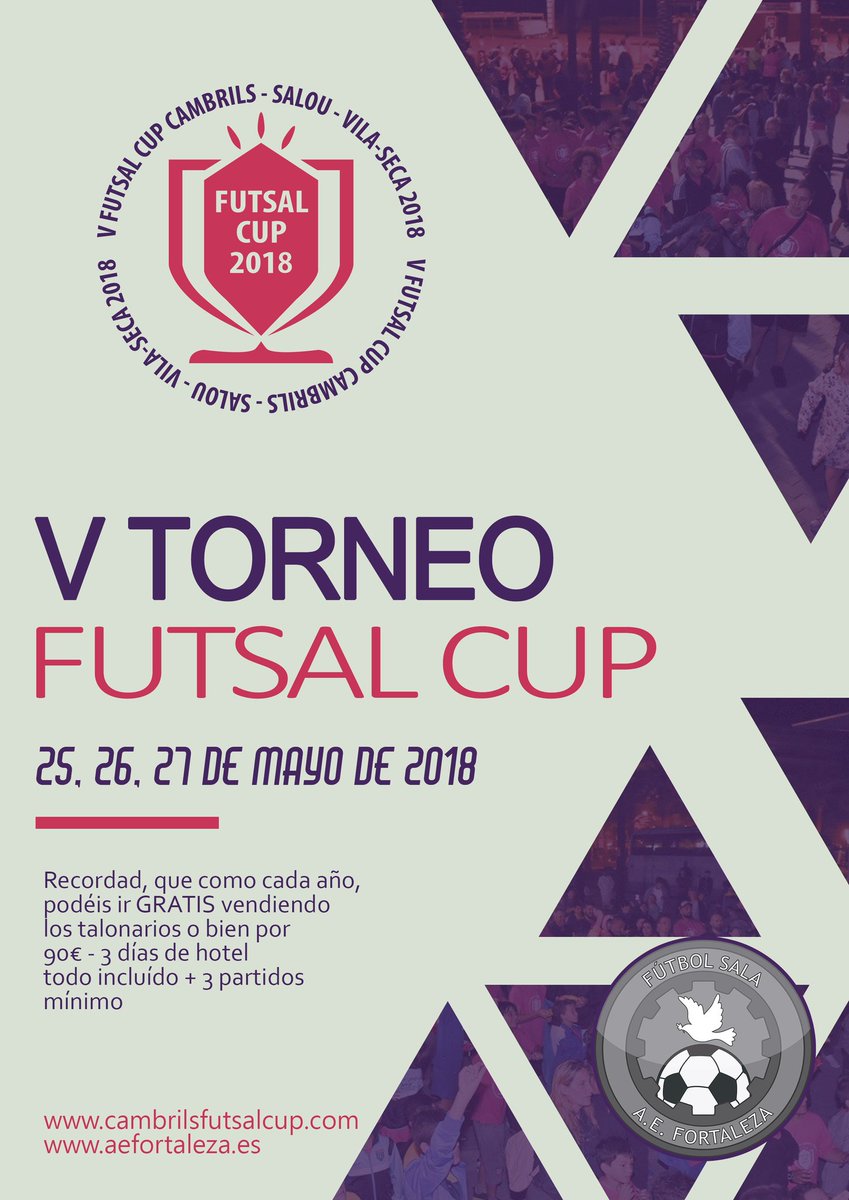 jmmo1966's tweet photo. Ya estamos d nuevo.
Futsal y diversión. Hotel a pensión completa, arbitros Fcf 3 partidos en pabellón y mucho mas. Y tú, te lo vas a perder? https://t.co/aYTG7RLUjJ