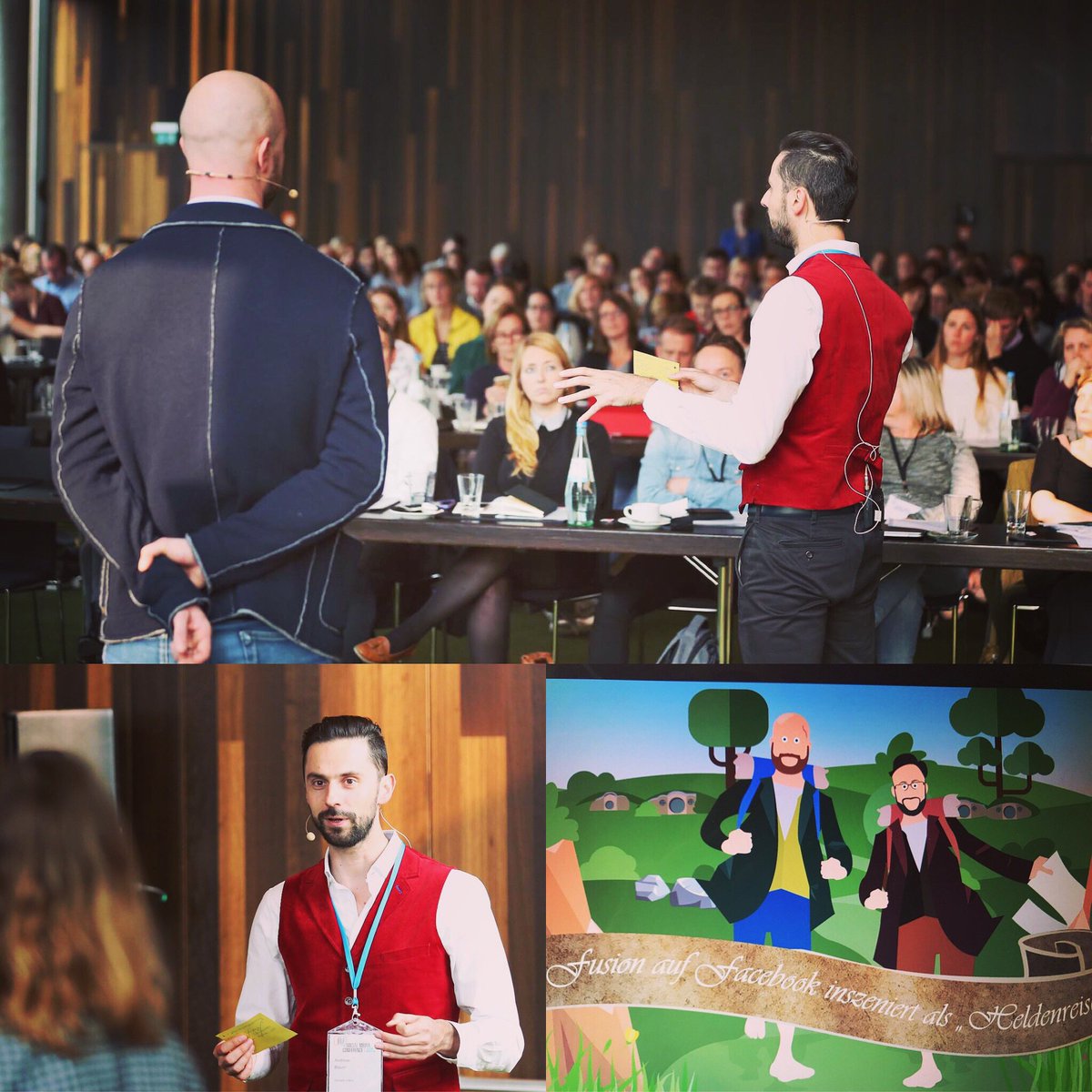 Throwback to <a href="/nemtron/">Nemo Tronnier</a> and myself rocking the Social Media Conference in HH #smconf #dentsplysirona #Hobbits #case #b2b <a href="/zukunftszeichen/">ZUKUNFTSZEICHEN by LINGNER.COM</a>