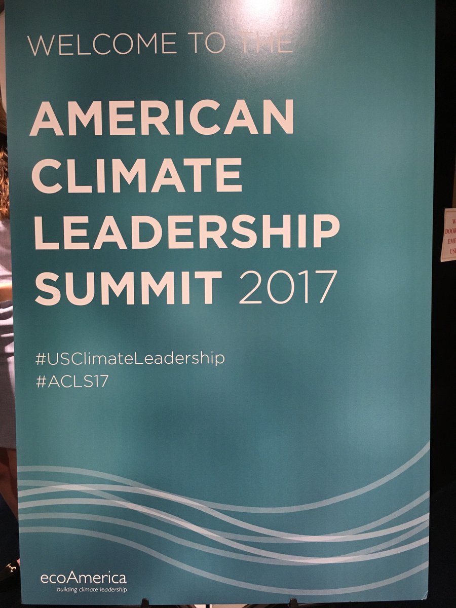 SophiaLeonoraM's tweet photo. Follow us for relevant and updated info on climate #acls2017 #usclimateleadership https://t.co/cykEolLC0Z