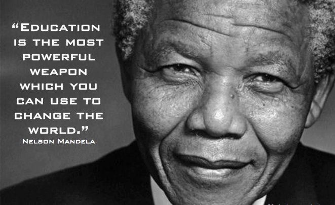 #WordsOfWisdomWednesday #BC3Brockway #NelsonMandela #education