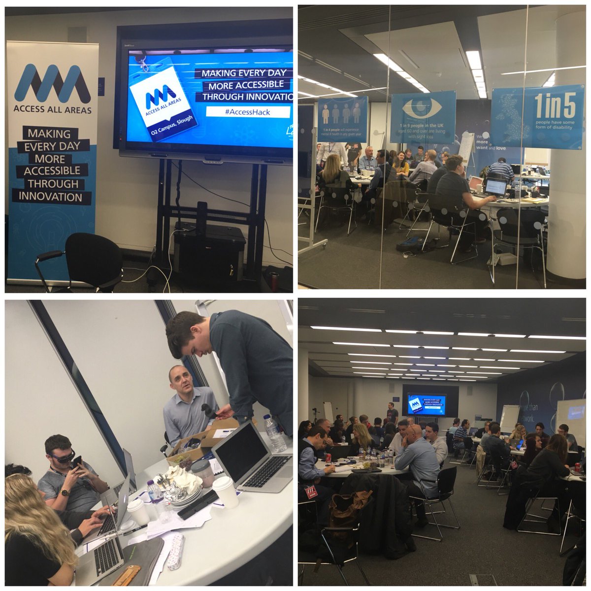 lindasfjones's tweet image. Great day at @O2 Slough @marklskelton #accesshack #accessibility