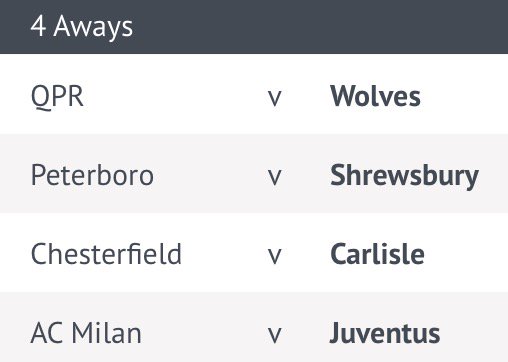 weekendfootball's tweet photo. #FourAways 

27/1

Betslip ⬇️ 
https://t.co/1J1LaLsF07

❤️ if you're backing it!
#PicksThursday https://t.co/Q6zzclGnnH