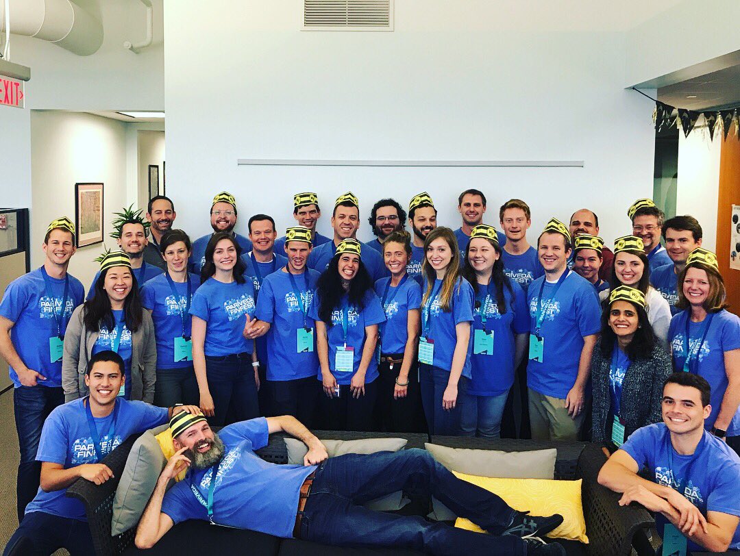 Pariveda_ATL's tweet image. The A crew loved FinFest! And @WaffleHouse! And the WaHo hats of course. #FinFest2017 #inthebooks #wedidit! #learncoachgive