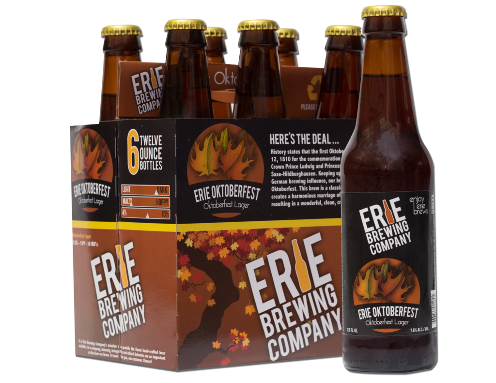 ErieBrewingCo's tweet photo. Halloween is COMING! Stock up on our Fall Seasonals, Johnny Rails Pumpkin Ale and Erie Oktoberfest for the upcoming holiday! #Halloween #ErieBrewingCo #CraftBeer #JohnnyRails #Pumpkin #Oktoberfest https://t.co/CbcKGccovi
