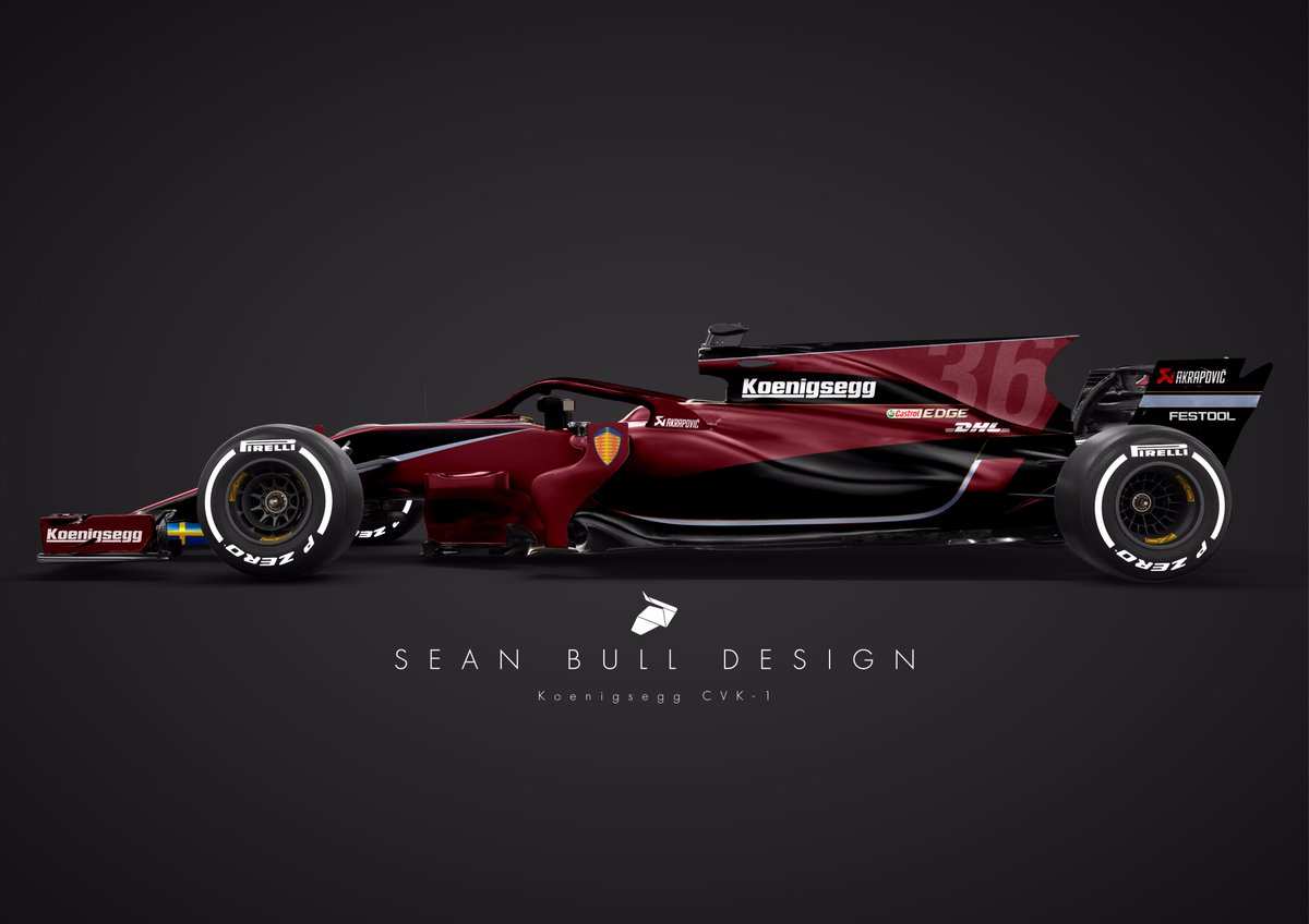 Sean Bull Design on Twitter: "after the 42 second Bugatti, a lot of you  wanted to see the 36 Second @koenigsegg #koenigsegg #f1 #f12017  https://t.co/JN3AxwaLKU" / Twitter
