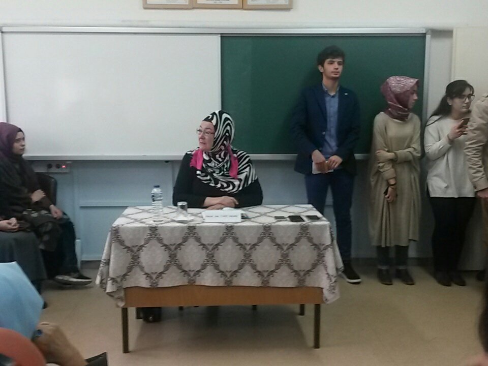 Prof. Dr. Ümit MERİÇ'le söyleşimiz başladı.