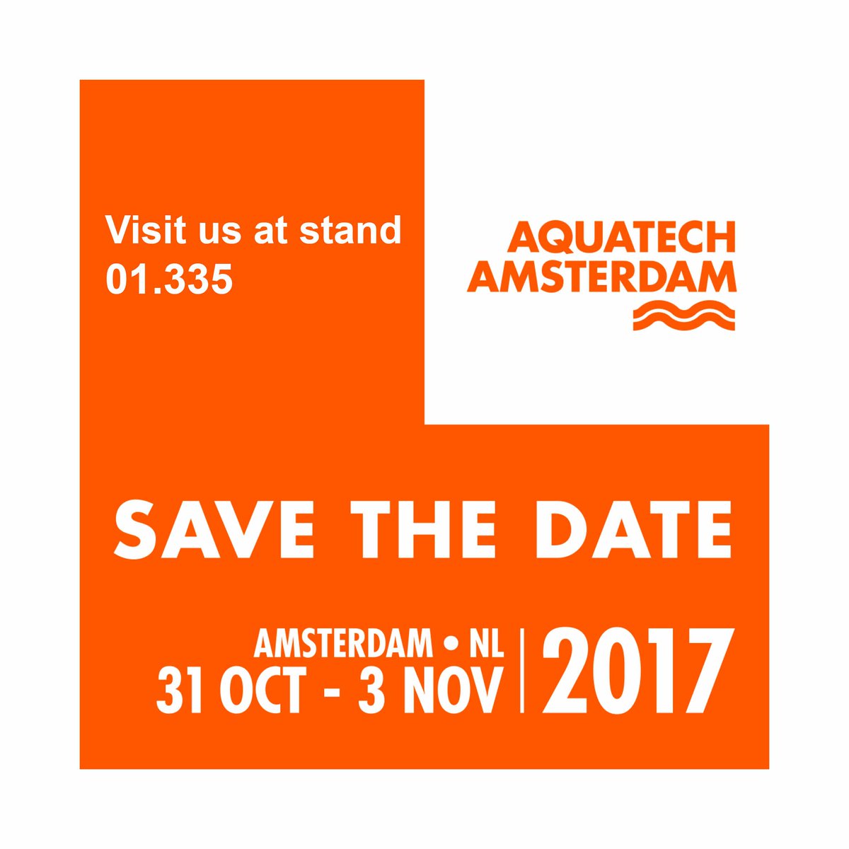 RedoxWaterTech's tweet photo. Next week! Visit our stand during the Aquatech exhibition in Amsterdam #wastewatertreatment#affordablecleanwater https://t.co/BndoR0JyOU