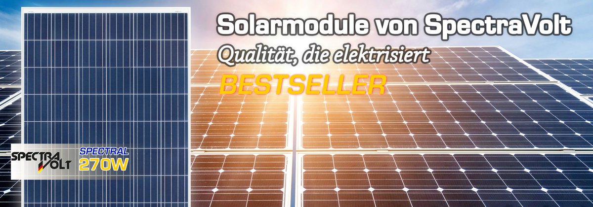 SolarXXL's tweet photo. Je mehr Du kaufst, desto mehr sparst Du! #Solarmodule #SpectraVolt #solar #energy #solarstrom #photovoltaik #energy
https://t.co/byE7swd9b7 https://t.co/joAkD3k4no