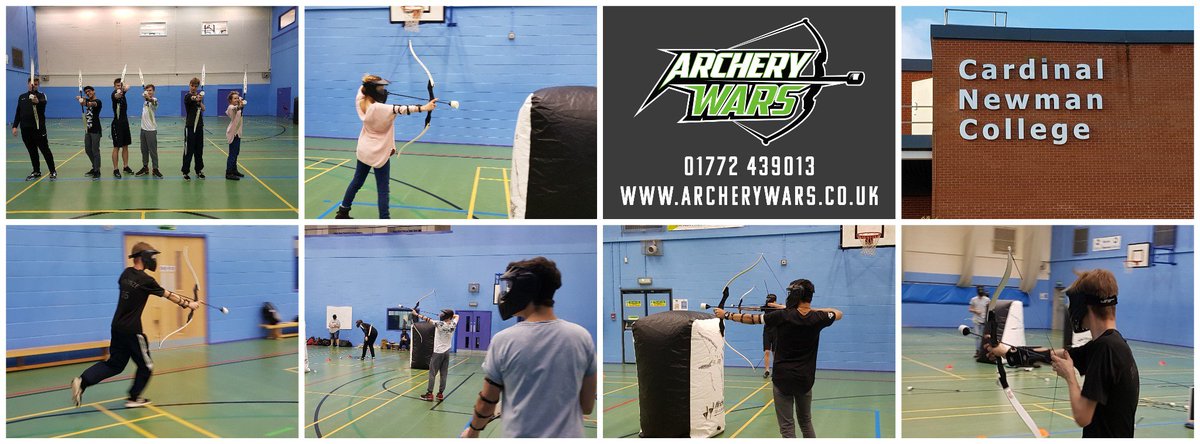 ArcheryWars's tweet photo. 5 week session done!!! Cheers @Newman_College 

#archerytag  #college #squad #teambuilding #sport #fittness #preston #WednesdayMotivation https://t.co/glRm045Kpj