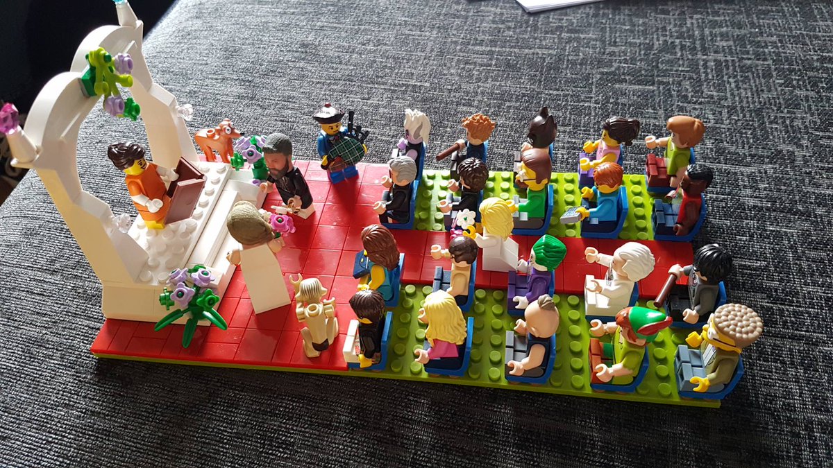 funky3Dfaces's tweet photo. Know someone who's getting married? Surprise them with this custom cake topper! https://t.co/srV7DCmCz4 #LEGO #Funky3DFaces https://t.co/o5nQGVWwkf