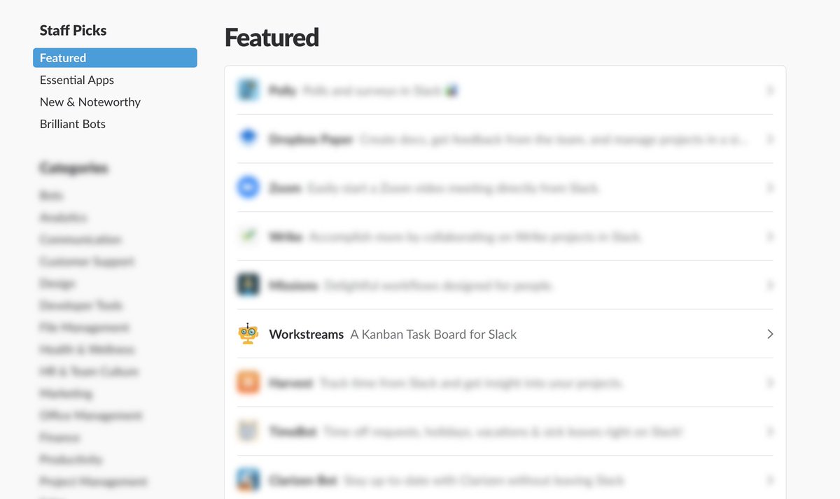 WorkstreamsAI's tweet photo. Big thanks to @SlackHQ for featuring @WorkstreamsAI!
Simple task management for everyone!
https://t.co/RjFwGTtTHH
#projectmanagement #slack https://t.co/hq6Ec7yL2u