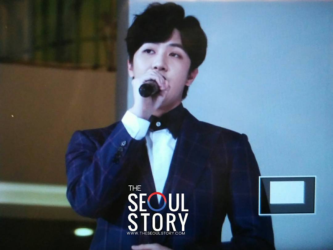 theseoulstory's tweet photo. [#ForeverHolidayinBali] 📸 Here's Thunder at his movie press conference earlier! HQ pics will be released soon, so stay tuned! 💕 https://t.co/aZW5HLWZDh