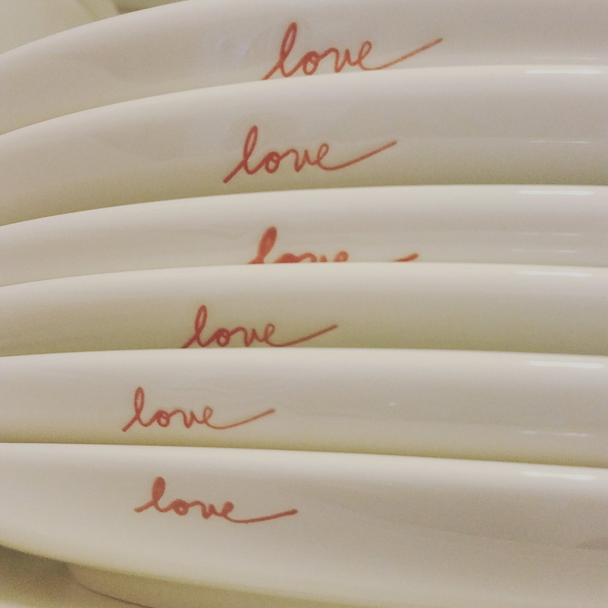 #plates kissed with #love. #ellendegeneres #royaldoulton. Celebrations in Bloom on Douglas Avenue #SaintJohn #saintawesome #NewBrunswick