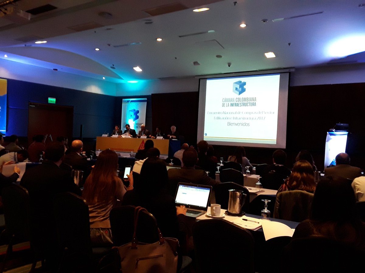 camaradelainfra's tweet photo. Damos inicio a nuestro Encuentro Nacional de Compras del sector Edificación e Infraestructura #EventosCCI https://t.co/Djj9NA7QyU