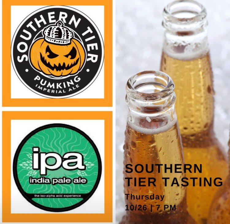 Thursday night plans ✔️<a href="/stbcbeer/">Southern Tier Beer</a>