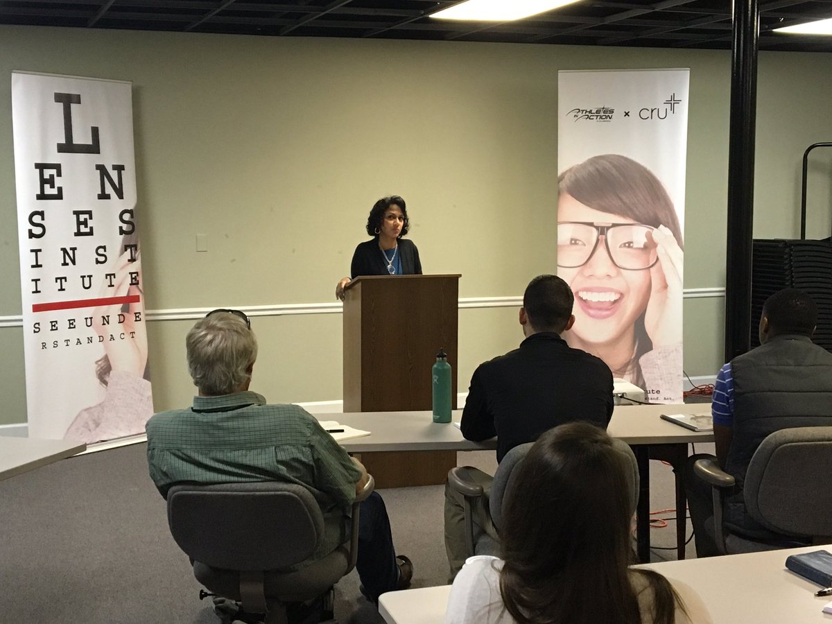 Grateful for <a href="/vaneetharisner/">Vaneetha Risner</a> Grateful for showing us that God uses our pain for His glory this morning. @lensesinstitute <a href="/AIAusa/">Athletes In Action</a> <a href="/crutweets/">Cru</a>